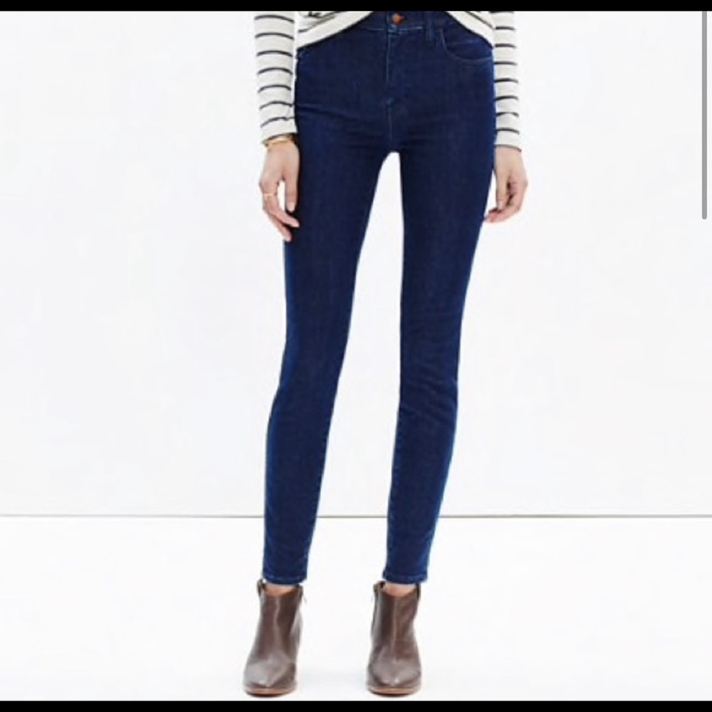 Madewell 10” high riser jeans